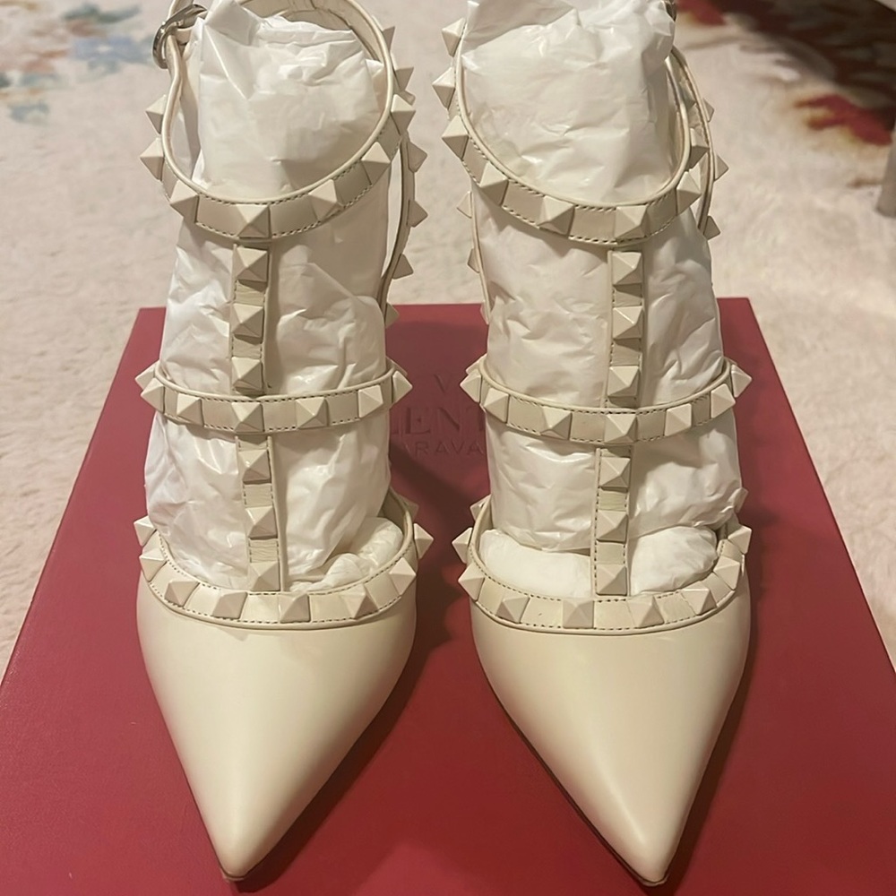 Valentino Ivory Pumps